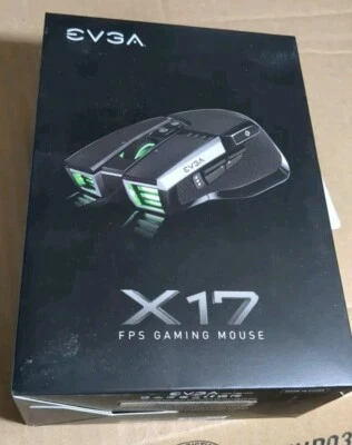 X17 Gaming Mouse, Wired, Grey, Customizable, 16,000 DPI, 5 Profiles, 10 Butto... - Image 1 of 3