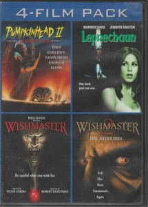 Pumpkinhead II - Leprechaun - Wishmaster 1 & 2 (DVD 2010) - Picture 1 of 2
