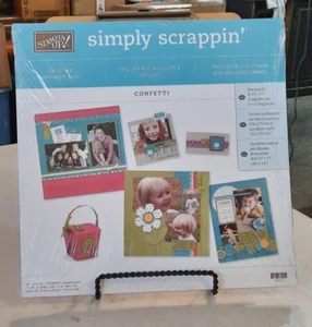 KIT "CONFETTI " SIMPLY SCRAPPIN PROGETTATO PER SCRAPBOOKING 12 X 12 - Foto 1 di 6