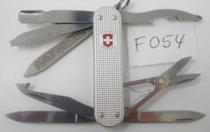 Silver Alox Victorinox MiniChamp Scale Classic Swiss Army Pocket Knife 58mm - Picture 1 of 4