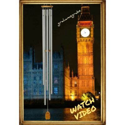 NEW WOODSTOCK CHIMES OF WESTMINSTER WIND CHIME WINDCHIME WWS 57" FREE SHIP! - Image 1 of 4