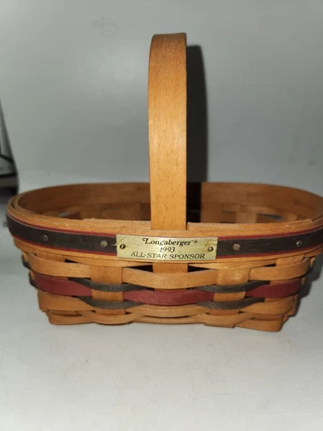 Longaberger 1993 All Star Sponsor Basket Cover