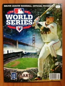 2012 World Series BUSTER POSEY Program San Francisco Giants - Picture 1 of 1