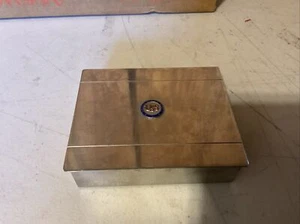 1956 US Steel Research Center commemorative metal box Monroeville PA - Picture 1 of 7