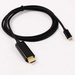 USB C Typ-C 3.1 auf HDMI Buchse Adapterkabel Dongle 4K für Mac, Handy, Monitor - Bild 1 von 11