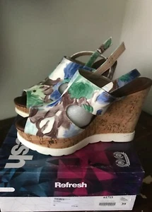 Scarpe Refresh donna estive zeppe alte N 39 - Foto 1 di 3
