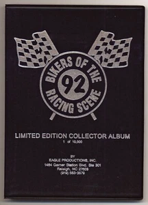 Bikers of the Racing Scene - Collector Card Album - Excellent condition [empty] - Picture 1 of 1