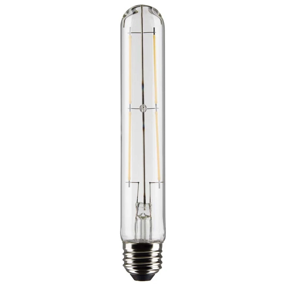 Satco 8w T9 LED 3000K Medium Base Dimmable - 60w equiv - Image 1 of 3