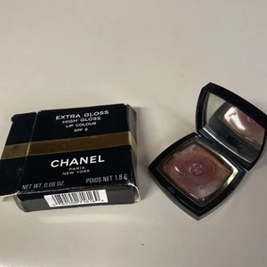 Rare Vintage Chanel Compact Extra Gloss High Gloss Purple Y2K Galaxie Indigo - Picture 1 of 3