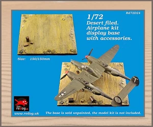 Redog 1:72 Desert Field Airplane Display Base / d24 - Picture 1 of 2