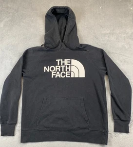 The North Face TNF Womens Size Medium Black Hoodie Sweatshirt Half Dome - Picture 1 of 12