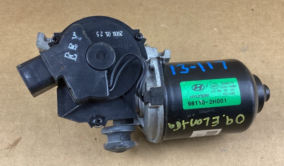 Motor limpiaparabrisas delantero Hyundai Elantra 2007-2010 98110-2H001 OEM Foto 1 de 4