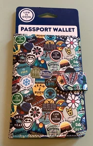 Life is Good - Cartera pasaporte - Imagen 1 de 2