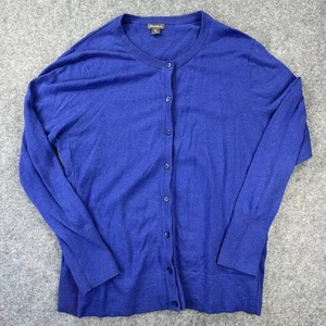Eddie Bauer Pullover Damen 2XL blau Knopfleiste Strickjacke leichter Strick - Bild 1 von 7