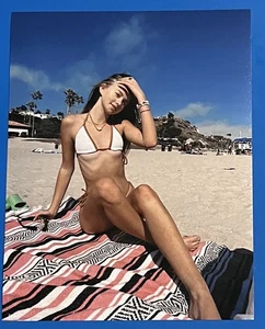 2 FOTO A COLOR ROSA SICILIA 8X10 MODELO INFLUENCER TIK TOK - Imagen 1 de 2