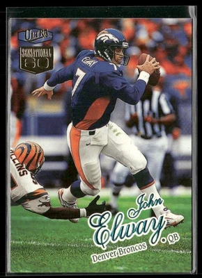 1998 Ultra Sensational Sixty #21SS John Elway - Image 1 of 2