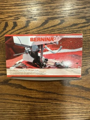 BERNINA Walking Foot With Seam Guide, 3 Sole Classic 008969 72 00, New In Box - Image 1 of 4