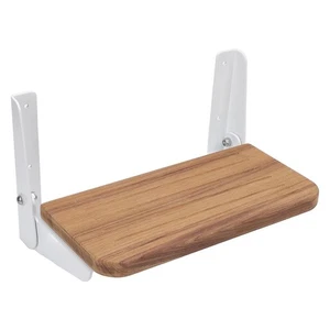 For Boat Helm Footrest Folding Step Board Made of Marine Grade Teak Wood - Picture 1 of 12
