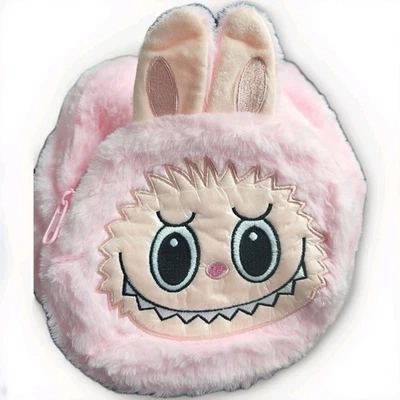 Mini mochila de felpa estilo monstruo para niñas, niños pequeños, preescolar Hecho a mano, ¡NUEVO! Foto 1 de 4