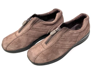 Zapatos Dr. Scholl's para mujer talla 7 tarifa cremallera botín marrón chocolate - Imagen 1 de 10