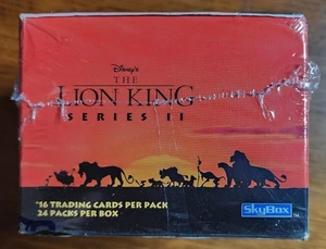 König der Löwen Serie 2 Factory Sealed Skybox Jumbo Box 24 Packs - Walt Disney, 1994 - Bild 1 von 5