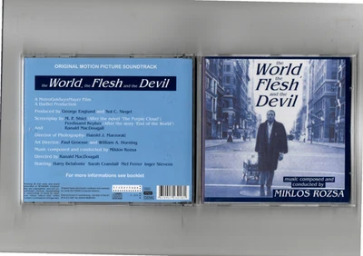 The World, The Flesh And The Devil Miklos Rozsa CD OST Soundtrack - Bild 1 von 3
