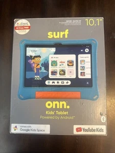Onn. Tablet Surf per bambini, alimentato da Android, 10,1 pollici, NOB - Acquamarina - Foto 1 di 3