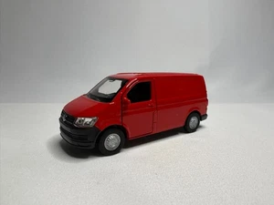1:32 VW Volkswagen Transporter T6 Rot Neu OVP Modellauto Diecast - Bild 1 von 11