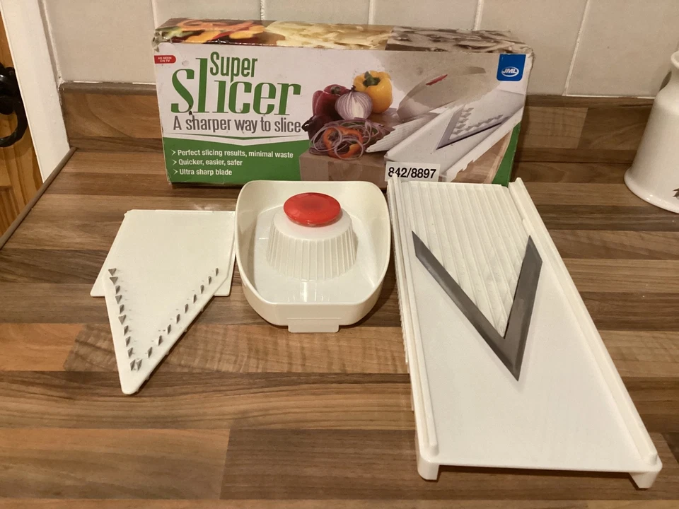 JML Super Slicer Easy Slice For Vegetables and Fruit Boxed VGC - Image 1 of 1