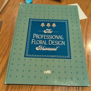 1989 The Professional Floral Design Manual by Jim Morley Florist HC 70pp - Picture 1 of 7