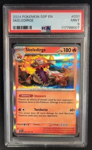 PSA 9 MINT Skeledirge 031/191 SSP Surging Sparks Holo Rare Pokemon Graded Card - Bild 1 von 2