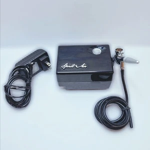 Kit de aerógrafo portátil Spirit Air - Compresor, manguera y adaptador - Compacto y silencioso - Imagen 1 de 8
