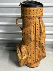 MCM Cognac Golf Bag/Cart Bag - Picture 1 of 23
