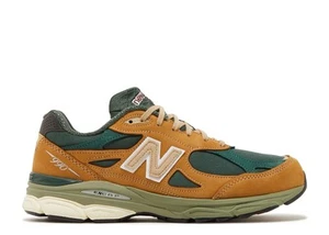 NEW BALANCE TEDDY SANTIS X 990V3 MADE IN USA 'TAN GREEN' (M990WG3) Men’s Size 11 - Picture 1 of 7