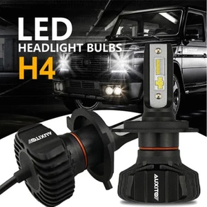 AUXITO H4 LED Headlight Bulbs Lamp Car Kit Globe 6500K Low High Beam Canbus Free - Picture 1 of 11