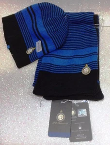 FC INTER SET SCIARPA + CAPPELLO TAGLIA BABY NEONATO 6/24 MESI BY CASTELLANO - Picture 1 of 1