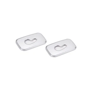 Silver ABS Inner Trunk Car Roof Cover Decor 2PCS For Mercedes-Benz GLC 2016-2021 - Foto 1 di 8