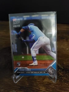 MLB Topps Now 2023 Freddy Fermin novato AZUL PARALELO 48/49 SSP Royals #270 radiocontrol - Imagen 1 de 2