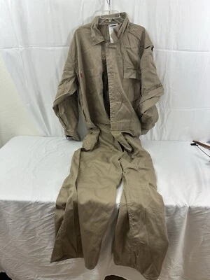 Lakeland FR Flame Resistant Brown Coveralls Size 5XL - Image 1 of 4