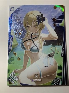 Lumine Genshin Impact Maiden Swimsuit Sexy Goddess Story Anime Waifu Girl Card - Picture 1 of 7