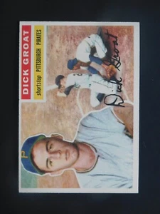 1956 Topps Baseball Card #24 Dick Groat (EX-MT) - Picture 1 of 2
