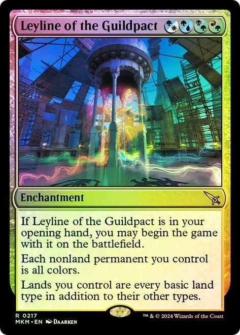 1X NM Leyline of the Guildpact Foil Murders at Karlov Manor - Image 1 of 1