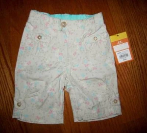 Sonoma Bebé Niña 6-9 Meses Beige Mariposa Pantalones Nuevo Con Etiquetas - Imagen 1 de 2