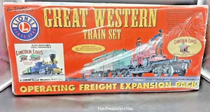 Troncos Lincoln de expansión de carga operativa Lionel Great Western 6-30036 TOTALMENTE NUEVOS - Imagen 1 de 8
