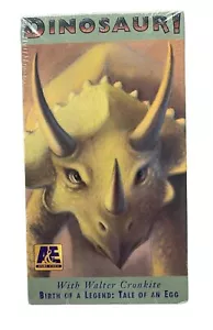 Dinosaur Birth of a Legend VHS Video Sealed Tale of an Egg Narr Walter Cronkite - Picture 1 of 4