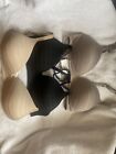 Warners 3 T Shirt Bras 36B Nude Taupe Black Pre-ownedElements Of Bliss Wireless