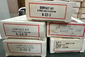 Cutler Hammer 6-22-2 Contact Kit 3 Pole Size 0 Citation - Bild 1 von 4