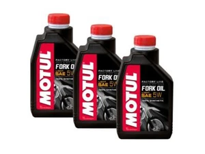 Aceite de horquilla MOTUL Fork Oil Factory Line Light SAE 5W 3x1 litros botella - Imagen 1 de 1