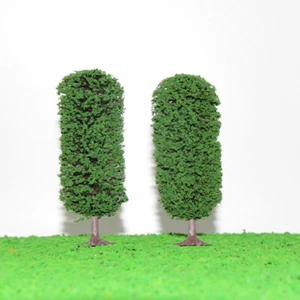 10pcs 1:75 Model Trees OO Scale Railway Architectural Garden Scenery 12cm - Picture 1 of 5