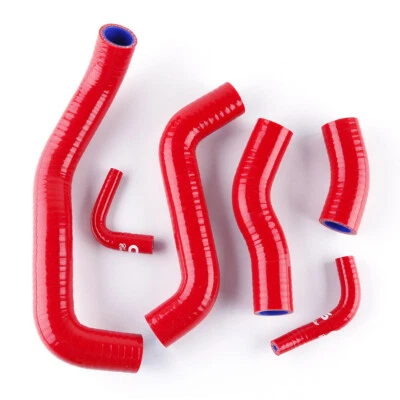 Manguera de radiador de silicona roja para Kawasaki ZRX1200R ZRX 1200R 2001 2002 2003-2008 Foto 1 de 4